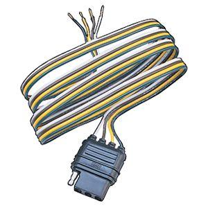 Husky Towing 13190 Trailer Wiring Harness