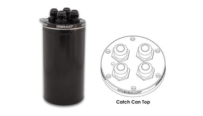 Vibrant Performance 12697 Engine Oil Catch Can
