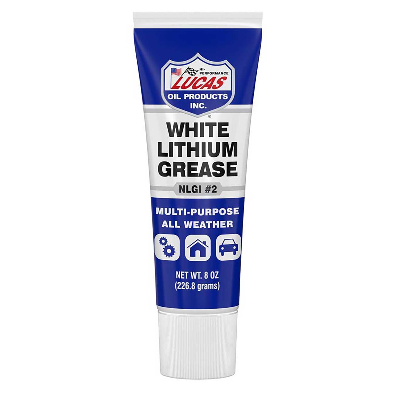 10533 Lucas Oil White Lithium Grease  8 oz