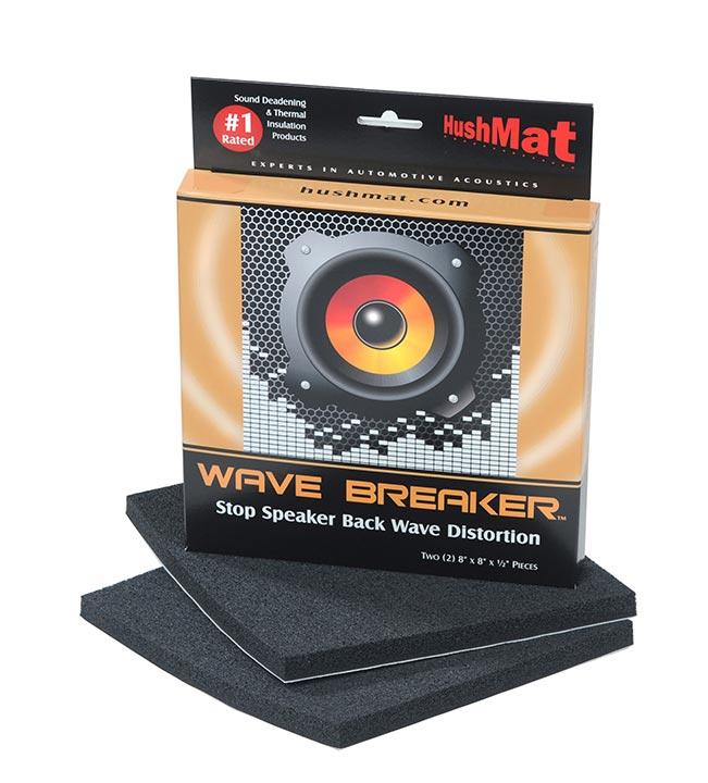 82450 Hushmat Wave Breaker Contains (2) 8" x 8"  Wave Deflecting Pads