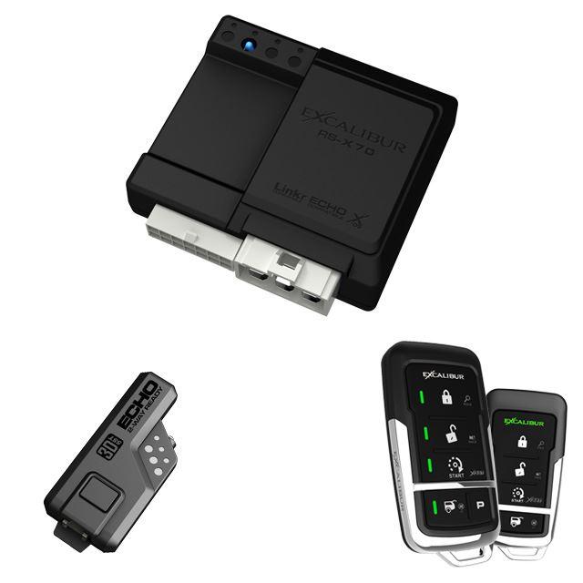 RS4753D Excalibur 900MHz LED 2-Way  Keyless Entry & Remote Start (Linkr Ready)