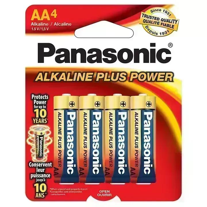 AM3PA4B Panasonic Alkaline Size "AA" Plus Power (4-Pack)