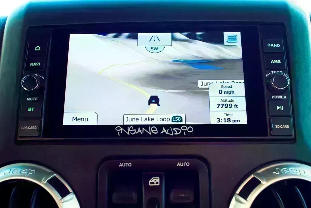 Insane Audio JK2001 GPS Navigation System