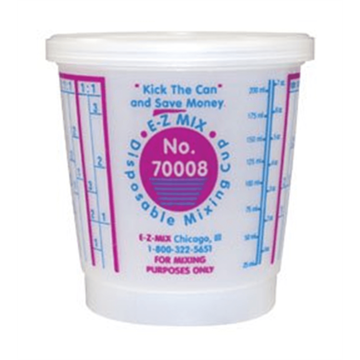 70008 1/2 PINT DISPOSABLE MIXING CUPS 100/BOX