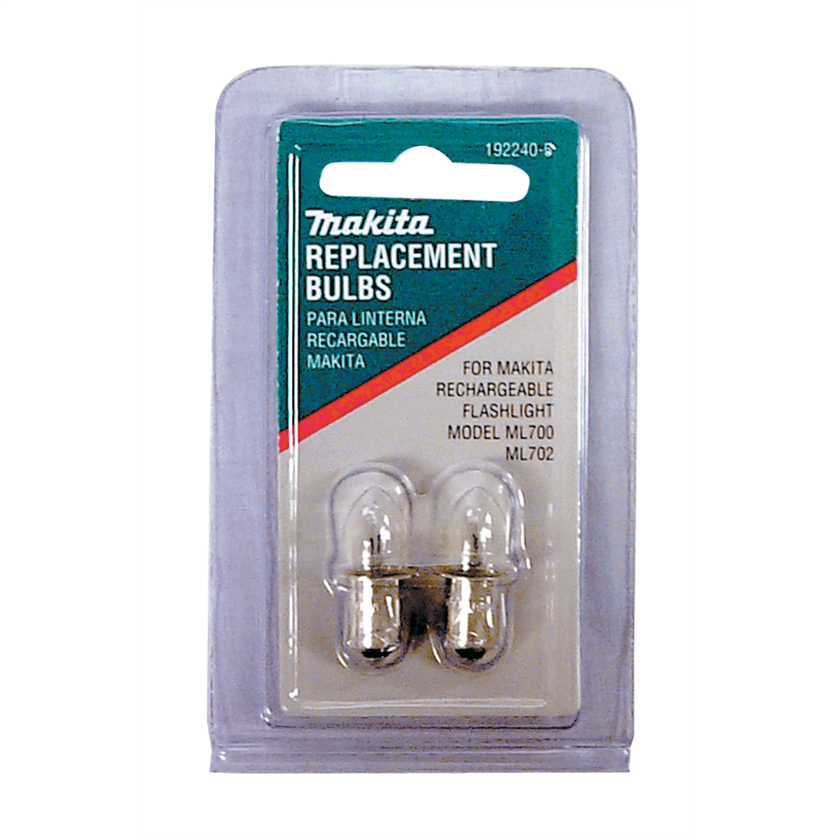 192240-5 7.2V Flashlight Bulbs to fit ML700 and ML702
