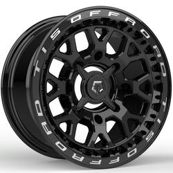 TIS UTV 558BML-47037+10 custom wheels